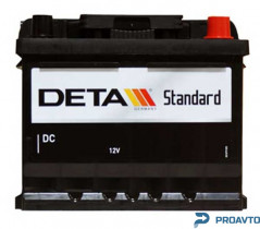 Батарея аккумуляторная Deta, 12В 54А/ч DC542