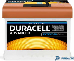 Автомобильный аккумулятор Duracell Advanced АкБ 63Ah EN620 12V DA63H