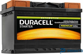 Автомобильный аккумулятор Duracell Starter АкБ 72Ah EN660 12V DS72