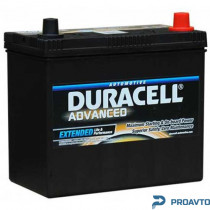 Автомобильный аккумулятор Duracell Advanced АкБ 45Ah EN390 12V DA45