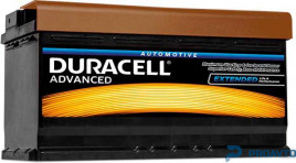 Автомобильный аккумулятор Duracell Advanced АкБ 95Ah EN780 12V DA95H