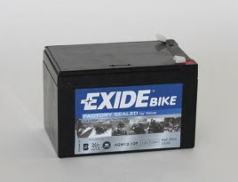 Мото аккумулятор Exide Bike 12В 12А/ч AGM12-12F