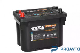 Лодочный аккумулятор Exide "Maxxima", 12в 50а/ч EM1000