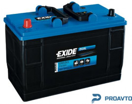 Автомобильный аккумулятор Exide Dual, 12В 115А/ч ER550