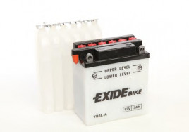 Мото аккумулятор Exide Bike, 12В 3А/ч YB3L-A