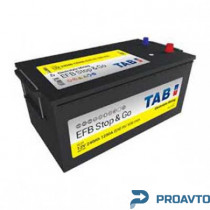 Грузовой аккумулятор Tab "EFB Truck", 12В 240А/ч 455 612