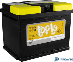 Автомобильный аккумулятор Topla EFB, 12В 60А/ч 112 060