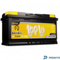Автомобильный аккумулятор Topla EFB, 12В 90А/ч 112 090