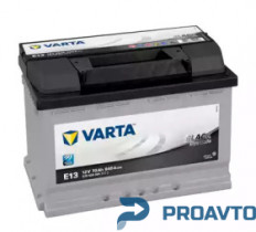Автомобильный аккумулятор VARTA "Black Dynamic", 12в 70а/ч 570409064