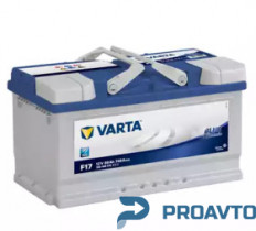 Автомобильный аккумулятор VARTA "Blue Dynamic", 12в 80а/ч 580406074