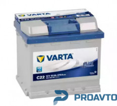 Автомобильный аккумулятор VARTA "Blue Dynamic", 12в 52а/ч 552400047