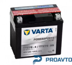 Мото аккумулятор Varta "Funstart AGM", 12в 5а/ч 507902011A514