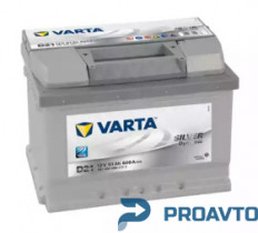 Автомобильный аккумулятор VARTA "Silver Dynamic", 12в 61а/ч 561400060