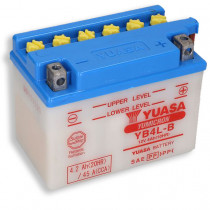Мотоциклетный аккумулятор Yuasa With Maintenance 12V-4.2Ah YB4L-B