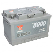 Автомобильный аккумулятор Yuasa YBX5000 Silver High Performance SMF 12V-75Ah YBX5100