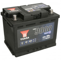 Автомобильный аккумулятор Yuasa YBX9000 AGM Start Stop Plus 12V-60Ah YBX9027