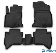 Коврики в салон NOVLINE TOYOTA Hilux, 2008-2015, 4 шт. CARTYT00021