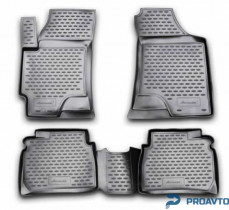 Коврики NOVLINE 3D в салон HYUNDAI Elantra, 2007 -4 шт. NLC.3D.20.21.210