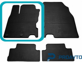 Коврик Stingray в салон NISSAN Qashqai (2014-...) - 1шт. Передний левый 1014074 ПЛ