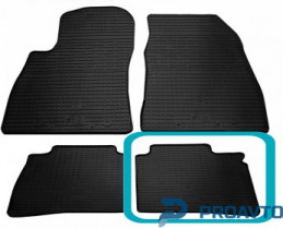 Коврик Stingray в салон NISSAN Sentra(2012-2019) - 1шт. Задний правый 1014134 ЗП