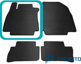 Коврик Stingray в салон NISSAN Tiida (2004–2011) - 1шт. Передний левый 1014104 ПЛ