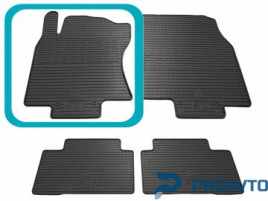 Коврик Stingray в салон NISSAN X-Trail, Rogue (2014-...) - 1шт. Передний левый 1014084 ПЛ