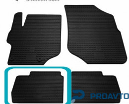 Коврик Stingray в салон PEUGEOT 308, CITROEN C4 (2011-2018) - Задний левый 1шт. 1016114 ЗЛ