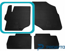 Коврик Stingray в салон PEUGEOT 308, CITROEN C4 (2011-2018) - Передний левый 1шт. 1016114 ПЛ