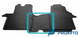 Коврик Stingray в салон RENAULT Trafic III 14-/OPEL Vivaro  - Передний средний 1шт. 1018183 ПС