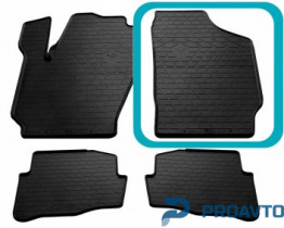 Коврик Stingray в салон SKODA Fabia I (6Y) /VW Polo IV /SEAT Ibiza (6L) /Cordoba 6L  - Передний правый 1шт. 1020154 ПП