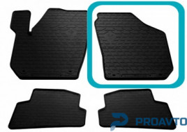 Коврик Stingray в салон SKODA Fabia II (5J) /Roomster /Praktik  - Передний правый 1шт. 1020164 ПП