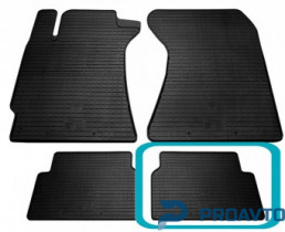Коврик Stingray в салон SUBARU Forester (SG) (2002-2008) - Задний правый 1шт. 1029034 ЗП