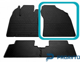 Коврик Stingray в салон TOYOTA Avensis (T27) (2009-2018) - Передний правый 1шт. 1022314 ПП