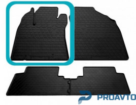 Коврик Stingray в салон TOYOTA Avensis (T27) (2009-2018) - Передний левый 1шт. 1022314 ПЛ