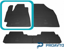 Коврик Stingray в салон TOYOTA Highlander (XU40) (2008-2013) - Передний левый 1шт. 1022054 ПЛ