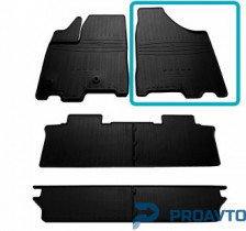 Коврик Stingray в салон TOYOTA Sienna III (2010-...) - Передний правый 1шт. 1022522 ПП
