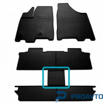 Коврик Stingray в салон TOYOTA Sienna III (6/7 seats) - Задний средний 1шт. 1022524 ЗС