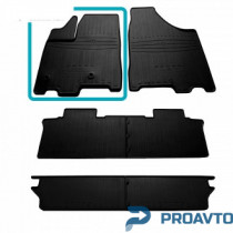 Коврик Stingray в салон TOYOTA Sienna III (2010-...) - Передний левый 1шт. 1022522 ПЛ