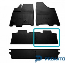 Коврик Stingray в салон TOYOTA Sienna III (6/7 seats) - Задний правый 1шт. 1022524 ЗП