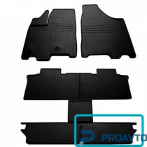 Коврик Stingray в салон TOYOTA Sienna III (6/7 seats) - Задний правый 2 - 1шт. 1022524 ЗП2