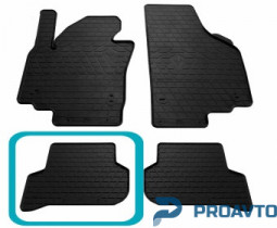 Коврик Stingray в салон VOLKSWAGEN Golf Plus, SKODA Yeti, SEAT Altea X (2005-2017) Задний левый - 1шт. 1024254 ЗЛ