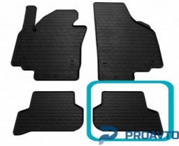 Коврик Stingray в салон VOLKSWAGEN Golf Plus, SKODA Yeti, SEAT Altea X (2005-2017) Задний правый - 1шт. 1024254 ЗП