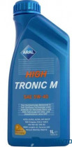 Масло моторное синтетическое Aral High Tronic M 5W-40 1Lx12 150B6A