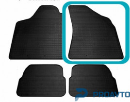 Коврик Stingray в салон VOLKSWAGEN Passat B3,B4 (1988-1996) Передний правый - 1шт. 1024114 ПП