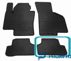 Коврик Stingray в салон VOLKSWAGEN Passat B7 (2010-2014) Задний правый - 1шт. 1024164 ЗП