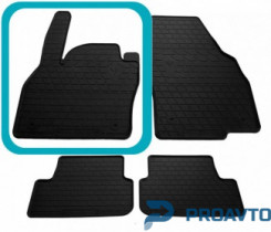 Коврик Stingray в салон VOLKSWAGEN Polo VI (2017-...)/SEAT Ibiza V 17 /SKODA Kamiq Передний левый - 1шт. 1024334 ПЛ