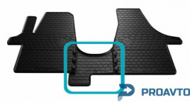 Коврик Stingray в салон VOLKSWAGEN T5 (2003-2015)/T6 (2015-...) Средний - 1шт 1024263 ПС