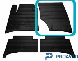 Коврик Stingray в салон VOLKSWAGEN Touareg I (7L) (2002-2010)/ PORSCHE Cayenne (9PA) (2003-2010) Передний правый - 1шт. 1024044 