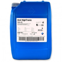 Масло моторное синтетическое Aral HighTronic SAE 5W-40 20л 1505B1