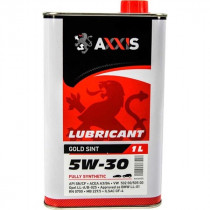 Моторное масло синтетическое Axxis Gold Sint 5W-30 1л. AX-2022